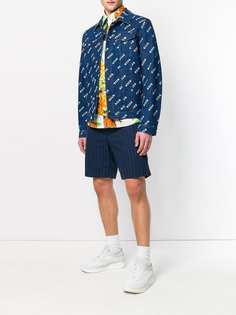 MSGM рубашка с цветочным принтом