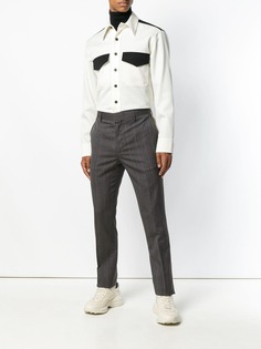 Calvin Klein 205W39nyc рубашка с контрастными панелями