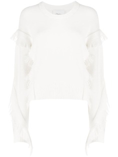 3.1 Phillip Lim джемпер с бахромой и круглым вырезом