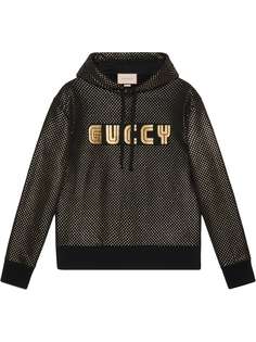 Gucci толстовка с логотипом Guccy