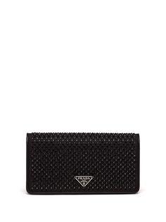 Prada Silk satin and leather mini bag