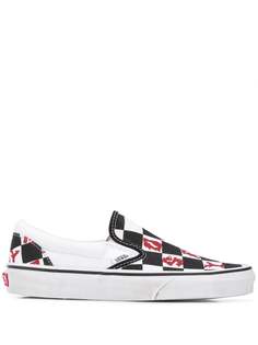 Vans слипоны UA Classic в шахматную клетку из коллаборации с Vivienne Westwood