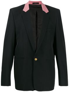 PAUL SMITH пиджак с контрастным воротником