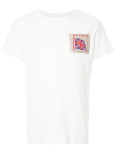 Kent & Curwen футболка с заплаткой с флагом