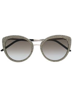 Karl Lagerfeld солнцезащитные очки в оправе кошачий глаз с блестками