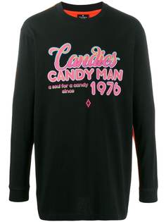 Marcelo Burlon County of Milan футболка с вышитым логотипом