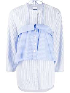 SJYP BUSTIER LAYERED BLOUSE