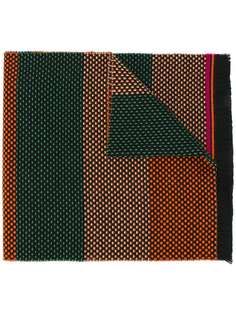 Paul Smith трикотажный шарф в полоску