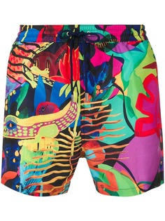Paul Smith плавательные шорты с тропическим принтом
