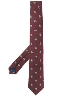 Paul Smith галстук с цветочным принтом