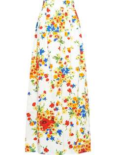 Miu Miu юбка Drill с цветочным принтом