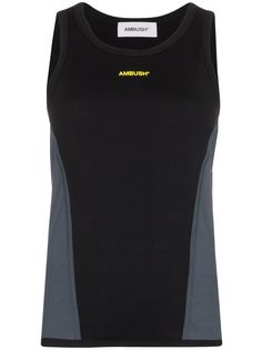 AMBUSH топ без рукавов с логотипом
