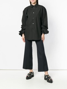 Junya Watanabe укороченные брюки в полоску