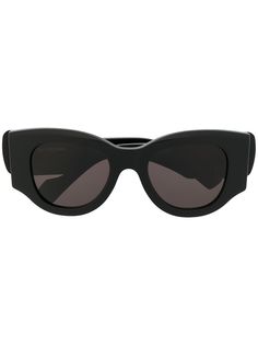 Balenciaga Eyewear солнцезащитные очки в массивной оправе кошачий глаз