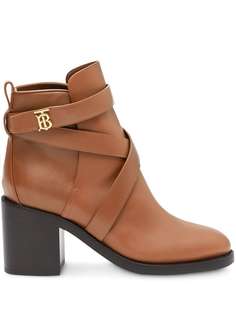 Burberry ботильоны с монограммой