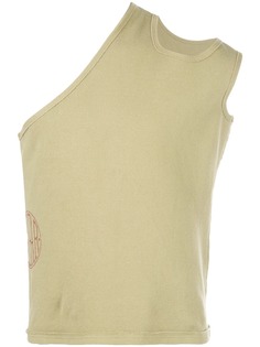 Telfar asymmetric one-shoulder top