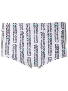 Lygia & Nanny плавки с принтом Copacabana