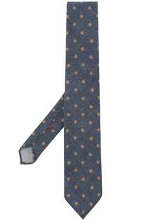 Delloglio галстук с узором Dell'oglio