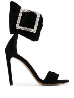 Alexandre Vauthier ALEXANDRE VAUTHIER YASMINENEWSANDALX BLK Artificial->Artificial Leather