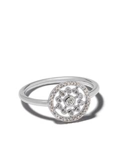 Astley Clarke кольцо Icon Nova из белого золота с бриллиантами