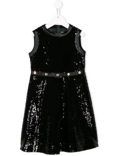 Young Versace платье с пайетками