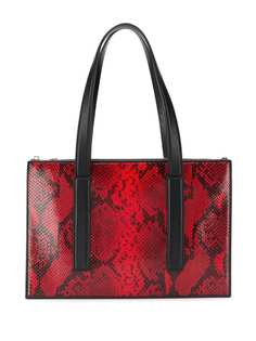 Paul Smith сумка-тоут со змеиным принтом