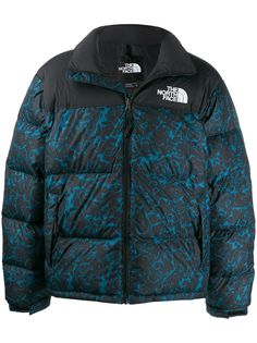 The North Face пуховик с логотипом