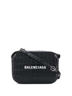 Balenciaga каркасная сумка с тиснением под крокодила