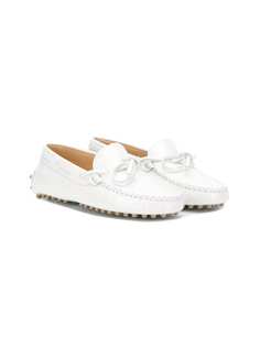 Tods Kids lace-up loafers