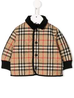 Burberry Kids куртка Culford в клетку Vintage Check