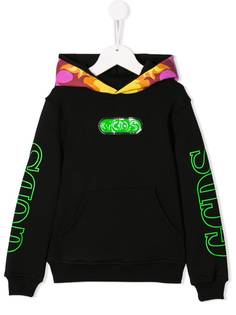 Gcds Kids толстовка с капюшоном и логотипом