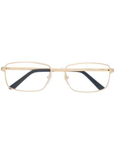 Cartier Eyewear очки Santos в прямоугольной оправе