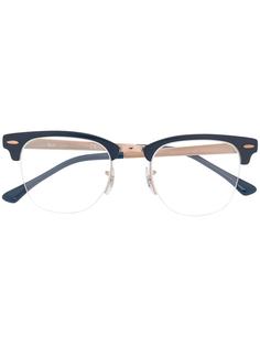 Ray-Ban Clubmaster rectangular frame glasses