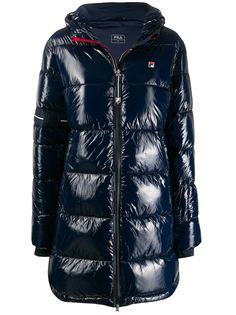Fila парка на молнии с логотипом