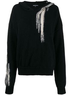 Ann Demeulemeester джемпер с капюшоном