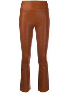 Sprwmn укороченные расклешенные брюки