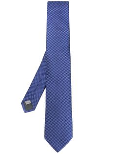 Canali галстук с цветочным принтом