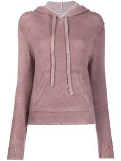 Zadig&Voltaire трикотажный джемпер с капюшоном