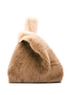 Simonetta Ravizza textured furry tote