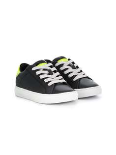Crime London Kids lace-up low top sneakers