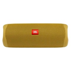 Портативная колонка JBL Flip 5, 20Вт, желтый [jblflip5yel]