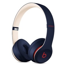 Наушники Гарнитура BEATS Solo3 Beats Club Collection, 3.5 мм/Bluetooth, накладные, темно-синий [mv8w2ee/a]