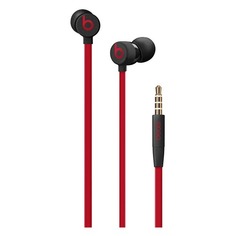 Наушники с микрофоном BEATS Urbeats3 Decade Collection MUFQ2EE/A, 3.5 мм, вкладыши, черный/красный
