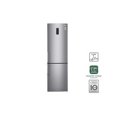 Холодильник LG GA-B499YMQZ, двухкамерный, серебристый