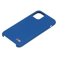 Чехол (клип-кейс) BMW Silicon case, для Apple iPhone 11 Pro, синий [bmhcn58msilna] Noname