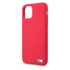 Чехол (клип-кейс) BMW Silicon case, для Apple iPhone 11 Pro Max, красный [bmhcn65msilre] Noname