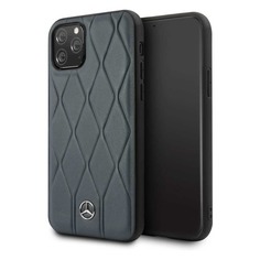 Чехол (клип-кейс) Mercedes Hard Case, для Apple iPhone 11 Pro, темно-синий [mehcn58mulna] Noname