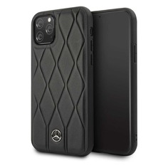 Чехол (клип-кейс) Mercedes Hard Case, для Apple iPhone 11 Pro Max, черный [mehcn65mulbk] Noname