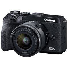 Фотоаппарат системный Canon EOS M6 Mark II M15-45 S + EVF EOS M6 Mark II M15-45 S + EVF