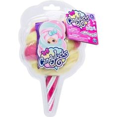 Коллекционная кукла Candylocks «Сахарная милашка» желто-розовая 8 см
